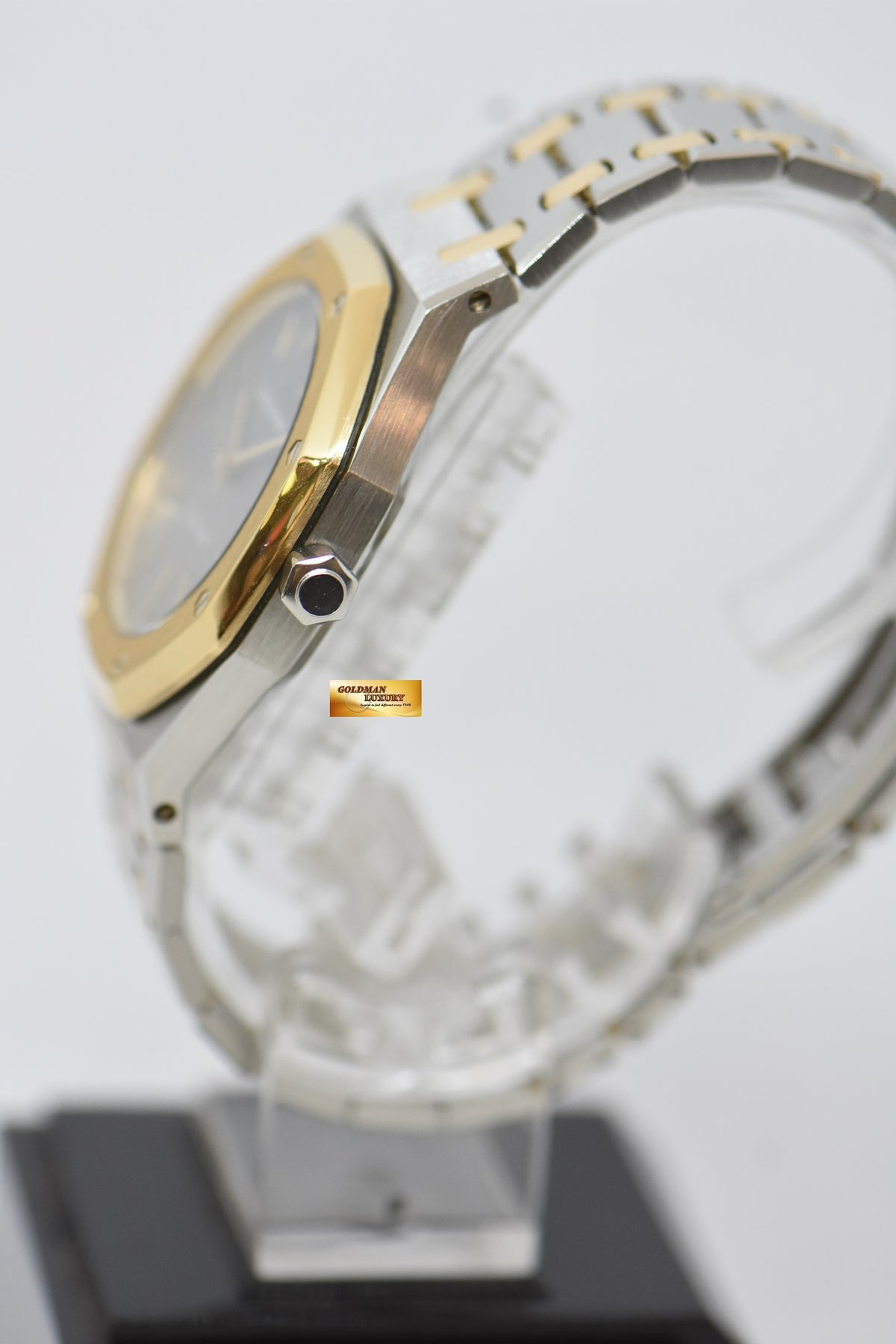 [SOLD] AUDEMARS PIGUET ROYAL OAK 36mm GOLD / STEEL IN BRACELET GREY DIAL AUTOMATIC 14790.789 (MINT)