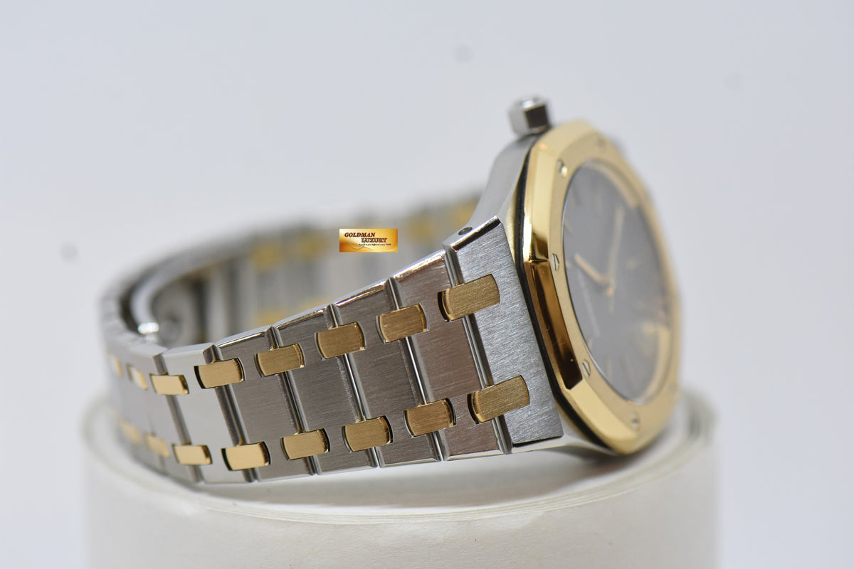 [SOLD] AUDEMARS PIGUET ROYAL OAK 36mm GOLD / STEEL IN BRACELET GREY DIAL AUTOMATIC 14790.789 (MINT)