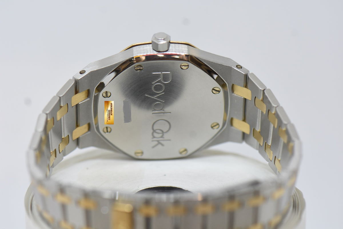 [SOLD] AUDEMARS PIGUET ROYAL OAK 36mm GOLD / STEEL IN BRACELET GREY DIAL AUTOMATIC 14790.789 (MINT)