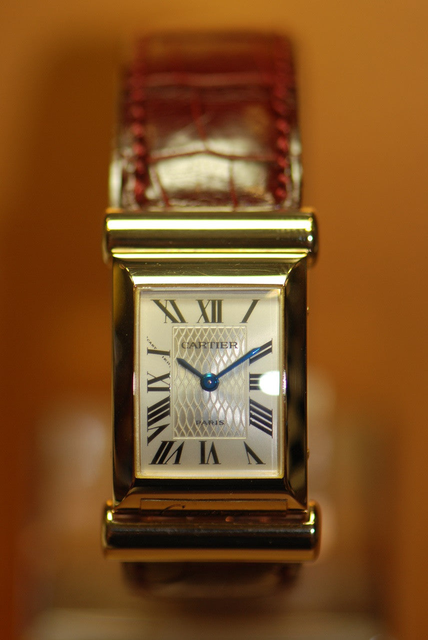 [SOLD] CARTIER CURVED 18KYG 150th YEARS ANNIVERSARY LIMITED BOUTIQUE EDITION MANUAL (MINT-COMPLETE)