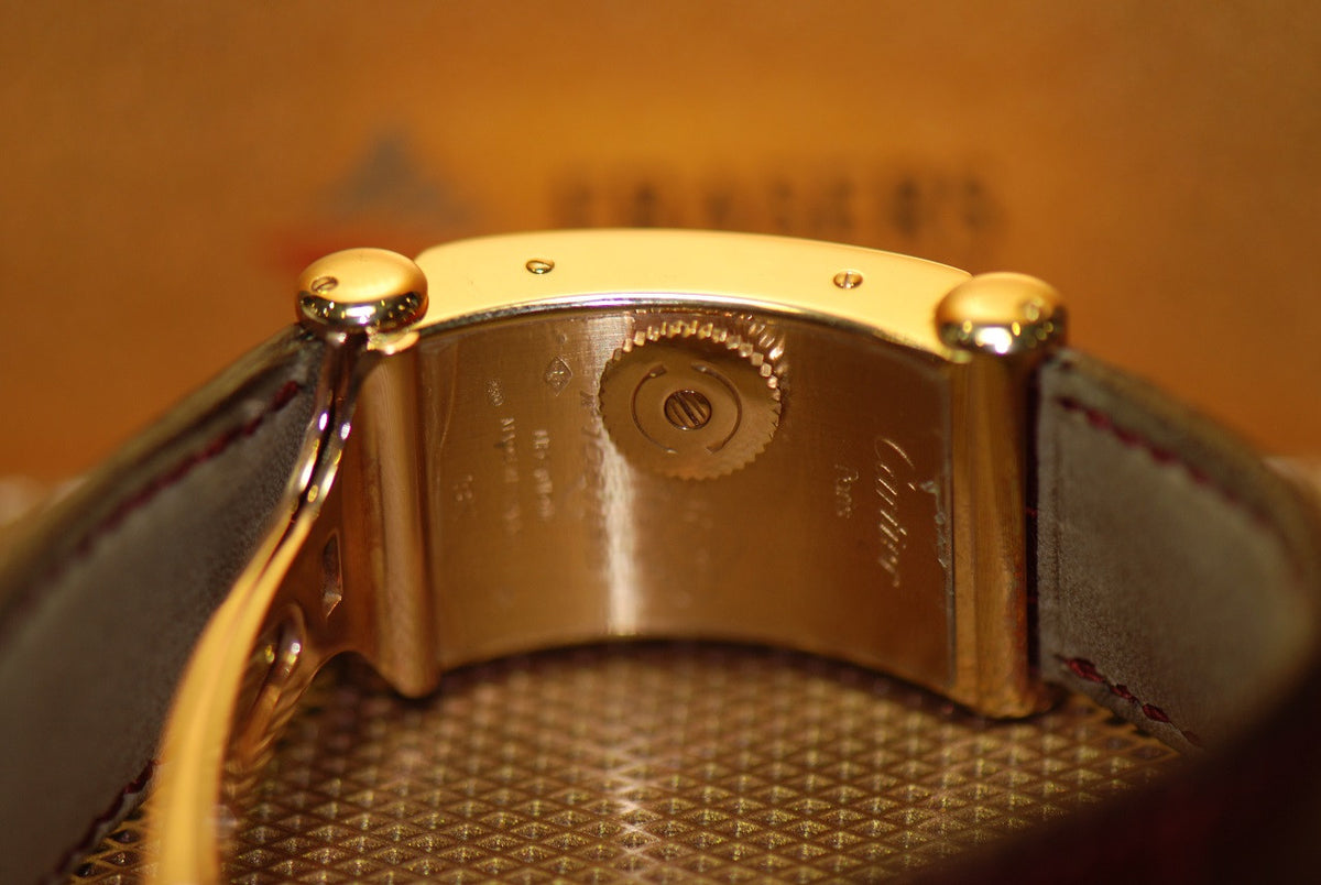 [SOLD] CARTIER CURVED 18KYG 150th YEARS ANNIVERSARY LIMITED BOUTIQUE EDITION MANUAL (MINT-COMPLETE)