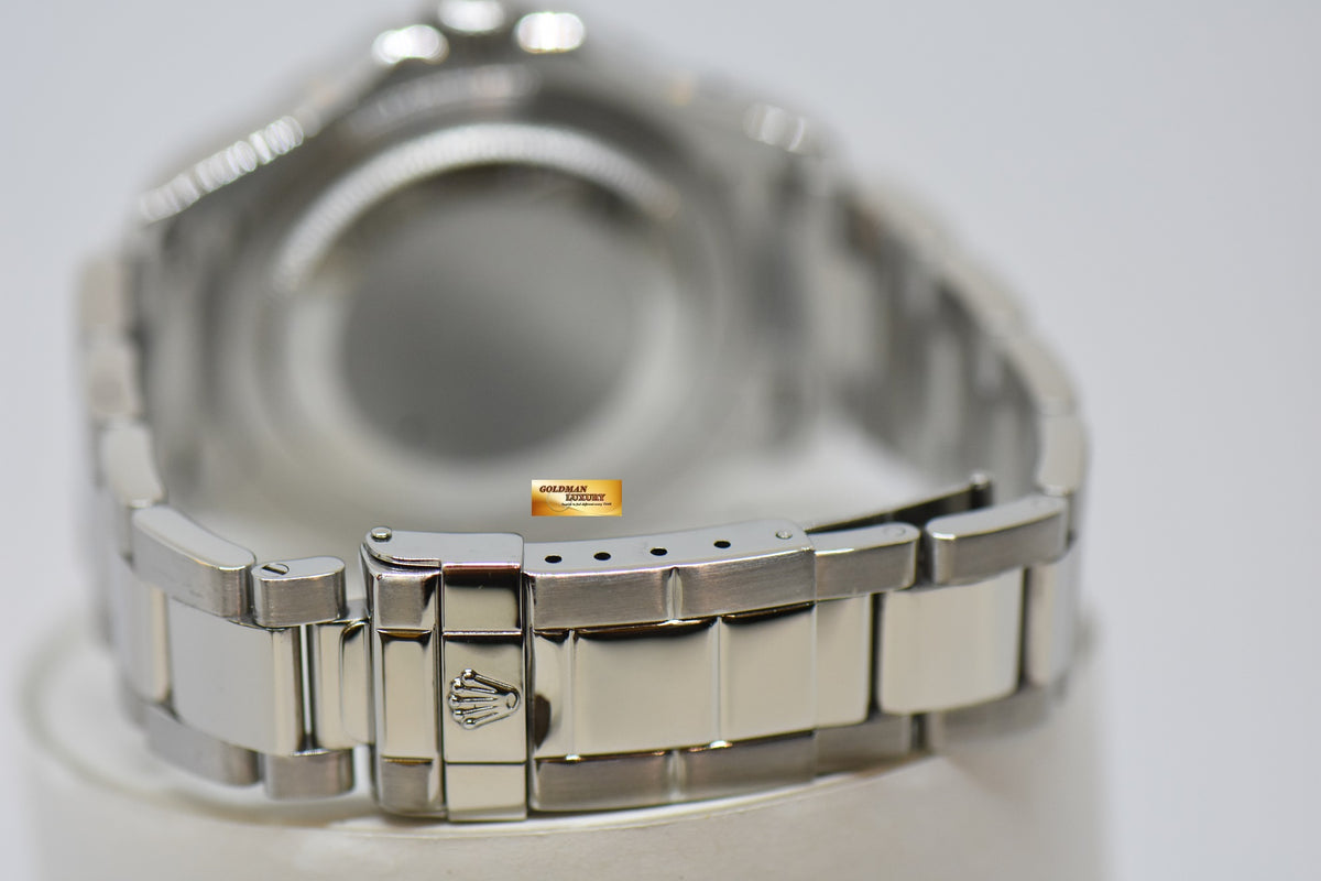 [SOLD] ROLEX OYSTER PERPETUAL YACHT-MASTER 40mm STEEL IN BRACELET PLATINUM DIAL & BEZEL 16622 (MINT) (REHAUT ENGRAVINGS)