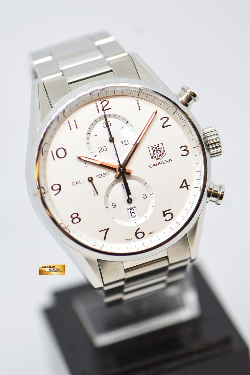 TAG HEUER CARRERA CALIBRE 1887 CHRONOGRAPH 43mm STEEL IN BRACELET