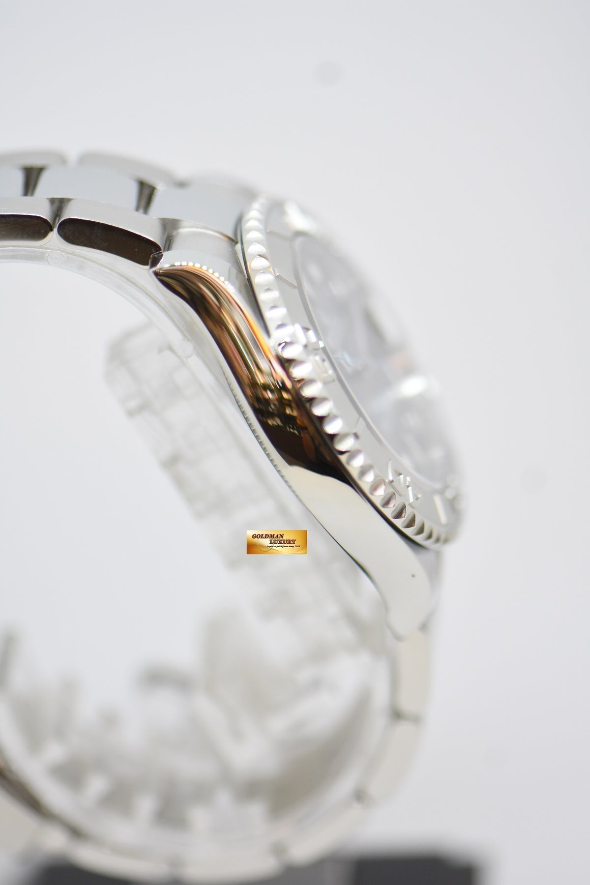 [SOLD] ROLEX OYSTER PERPETUAL YACHT-MASTER 37mm ROLESIUM STEEL IN BRACELET STALE GREY DIAL 268622 (NEW-UNWORN)