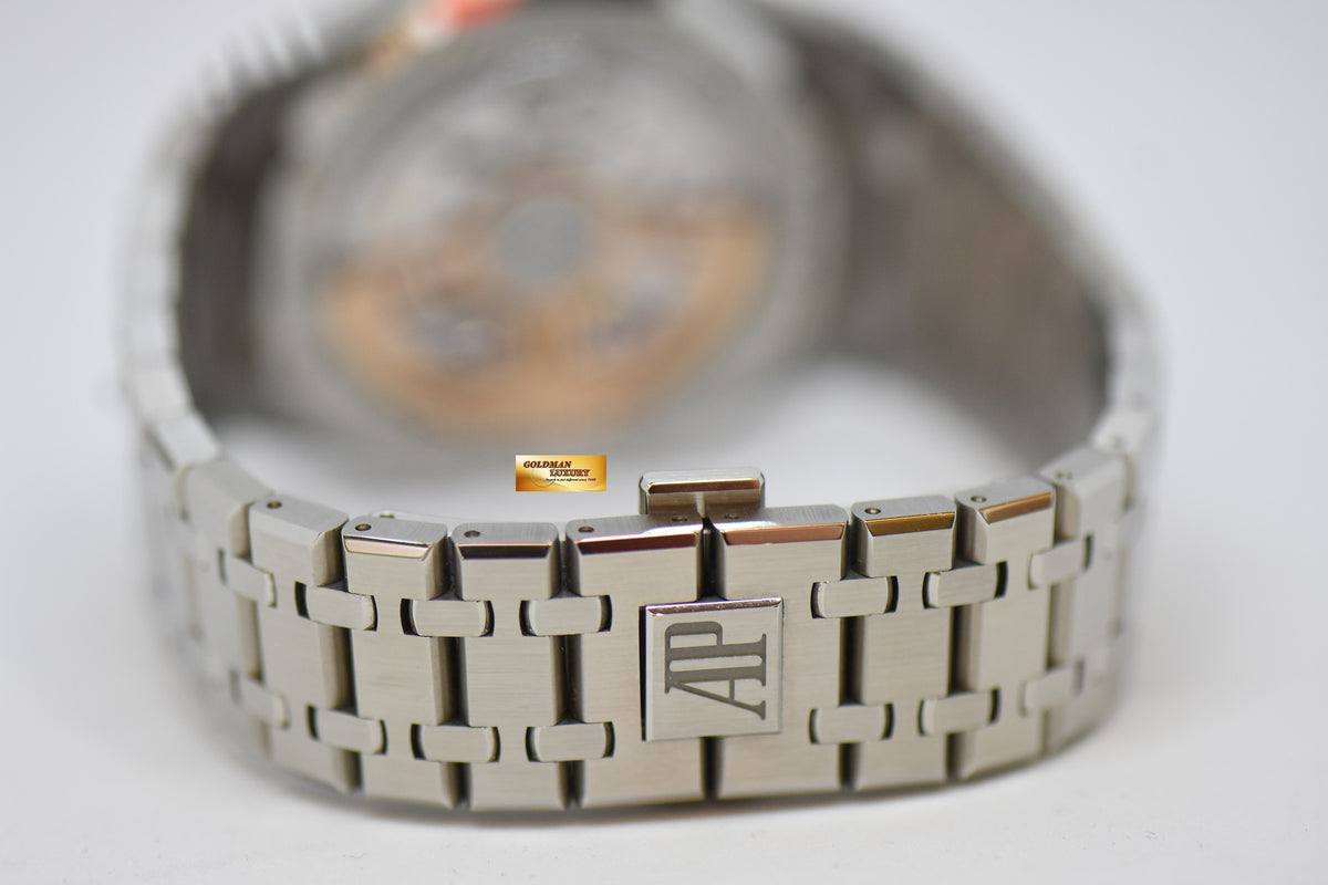[SOLD] AUDEMARS PIGUET ROYAL OAK 41mm STEEL IN BRACELET SILVER-WHITE DIAL AUTOMATIC 15500ST (NEW-UNWORN)