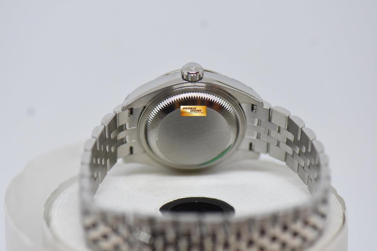 [SOLD] ROLEX OYSTER PERPETUAL DATEJUST 28mm STEEL IN JUBILEE BRACELET SILVER ROMAN DIAL 279174 (NEW-UNWORN)