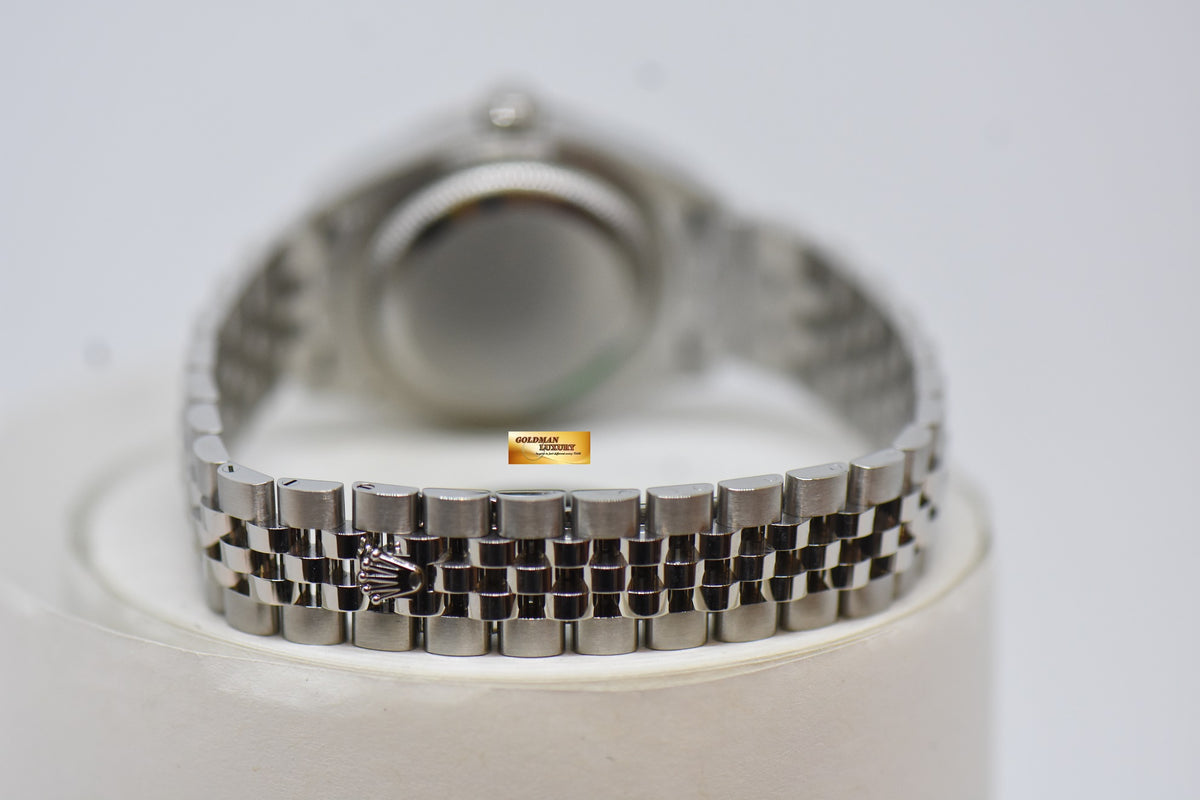 [SOLD] ROLEX OYSTER PERPETUAL DATEJUST 28mm STEEL IN JUBILEE BRACELET SILVER ROMAN DIAL 279174 (NEW-UNWORN)