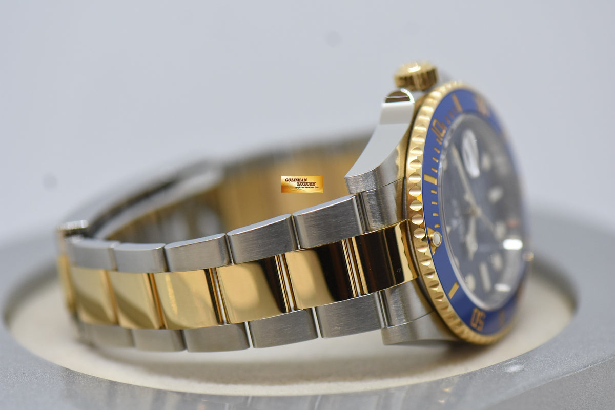 [SOLD] ROLEX OYSTER SUBMARINER 41mm GOLD / STEEL IN BRACELET BLUESY CERAMIC BLUE DIAL & BEZEL 126613LB [NEW MODEL] (LNIB)