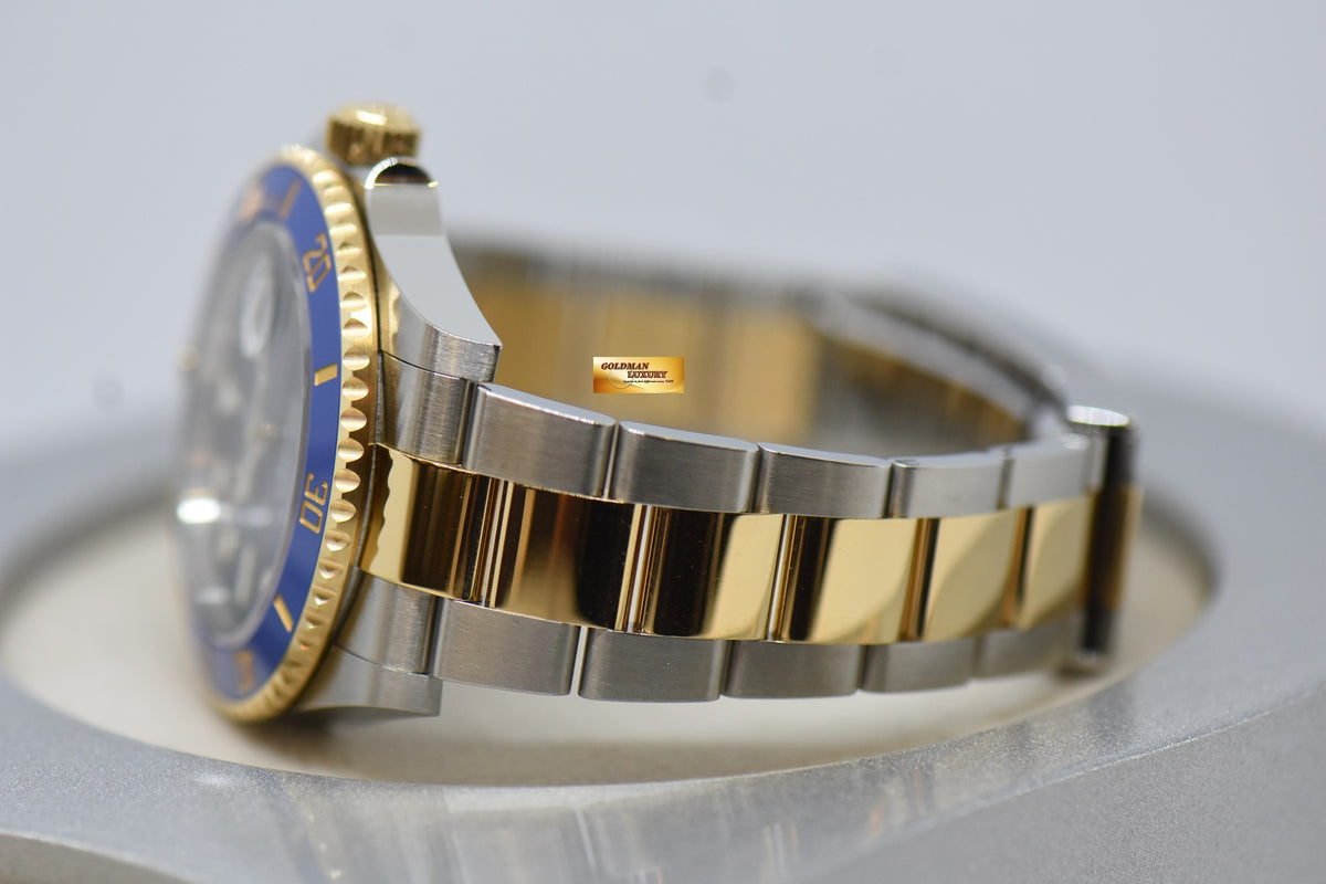 [SOLD] ROLEX OYSTER SUBMARINER 41mm GOLD / STEEL IN BRACELET BLUESY CERAMIC BLUE DIAL & BEZEL 126613LB [NEW MODEL] (LNIB)