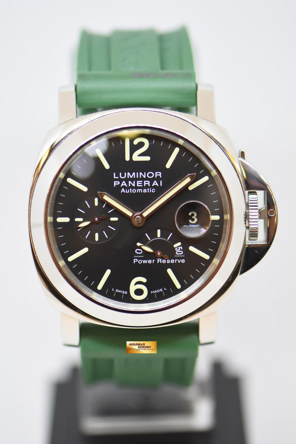 [SOLD] PANERAI LUMINOR MARINA 44mm POWER RESERVE AUTOMATIC BLACK PAM 1090 (MINT)