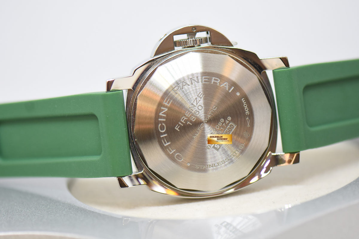 [SOLD] PANERAI LUMINOR MARINA 44mm POWER RESERVE AUTOMATIC BLACK PAM 1090 (MINT)