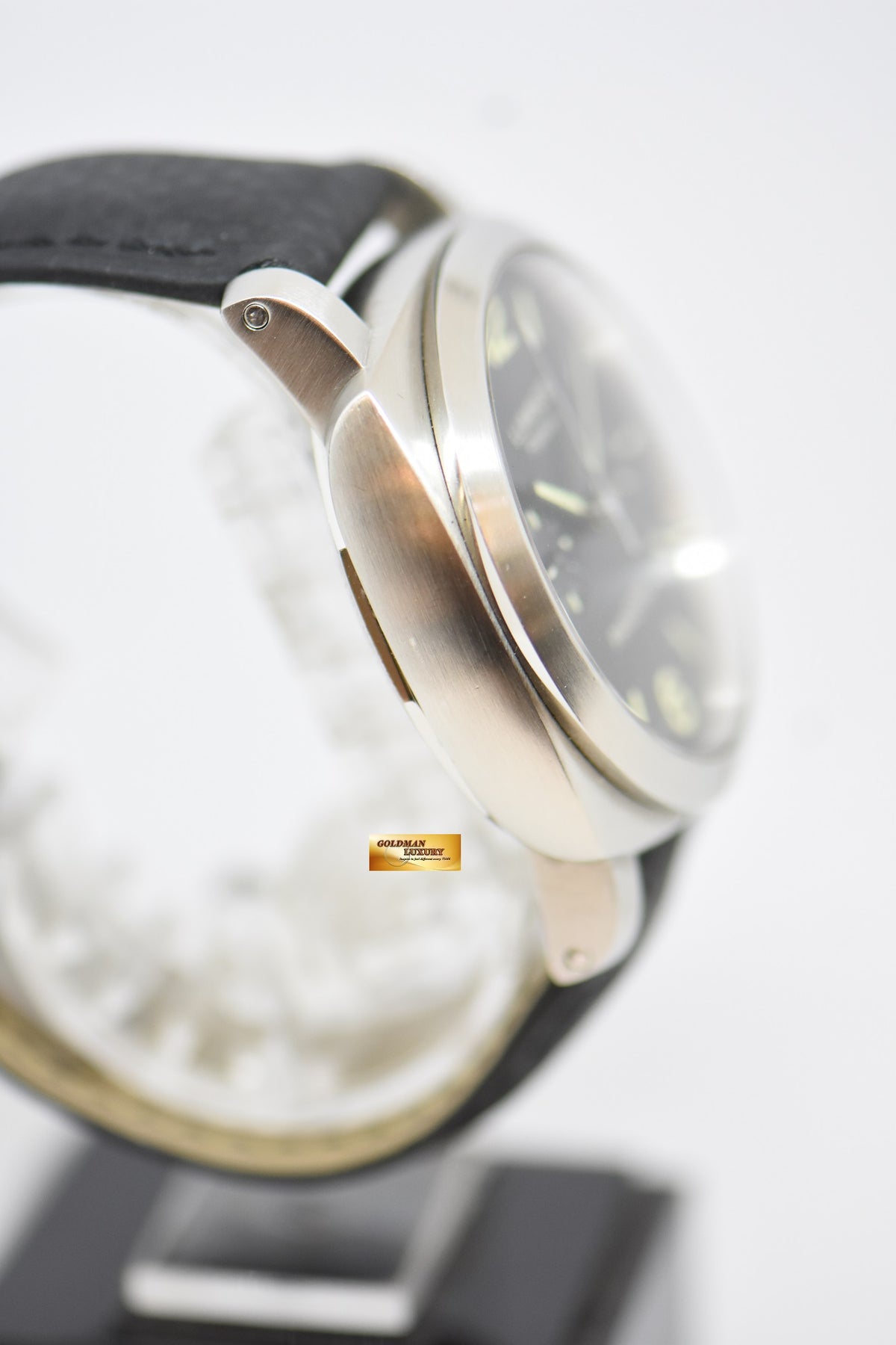 [SOLD] PANERAI LUMINOR 1950 CASE 44mm STEEL IN LEATHER STRAP FLYBACK CHRONOGRAPH CAL.OPXIX AUTOMATIC PAM 361 (NEAR MINT)