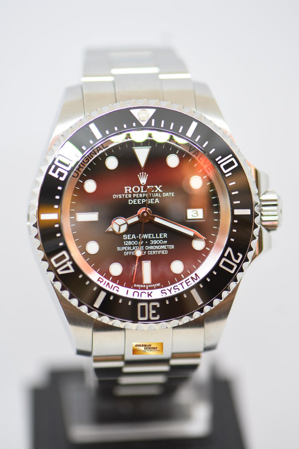 [SOLD] ROLEX OYSTER PERPETUAL DEEPSEA SEA-DWELLER 44mm MARK II DIAL CERAMIC BLACK AUTOMATIC 116660 (MINT)