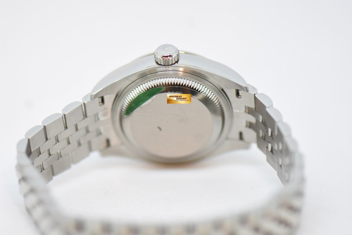 [SOLD] ROLEX OYSTER PERPETUAL DATEJUST 28mm STEEL IN JUBILEE BRACELET MOP DIAMOND DIAL 279174 (NEW-UNWORN)
