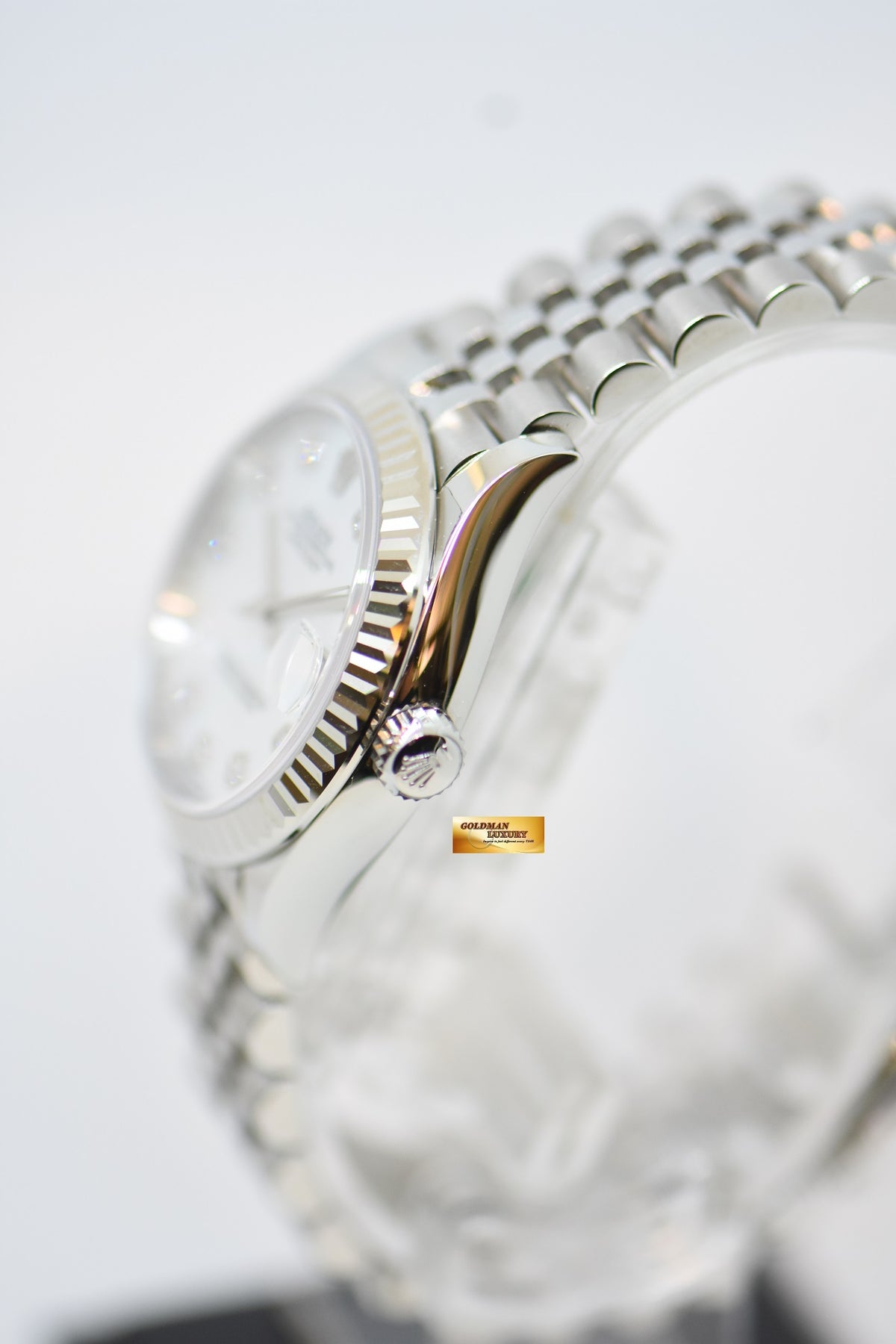 [SOLD] ROLEX OYSTER PERPETUAL DATEJUST 31mm STEEL IN JUBILEE BRACELET MOP DIAMOND DIAL 278274 (NEW-UNWORN)