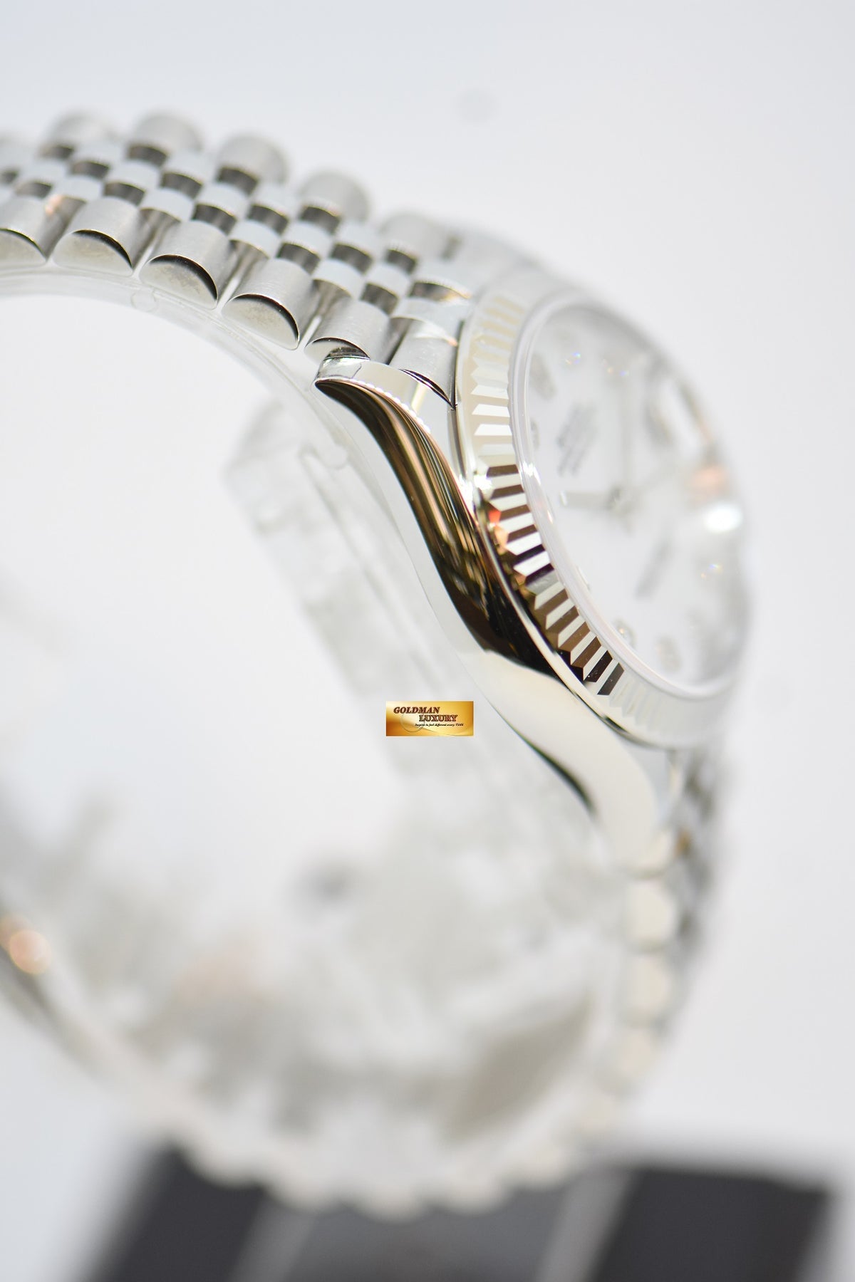 [SOLD] ROLEX OYSTER PERPETUAL DATEJUST 31mm STEEL IN JUBILEE BRACELET MOP DIAMOND DIAL 278274 (NEW-UNWORN)