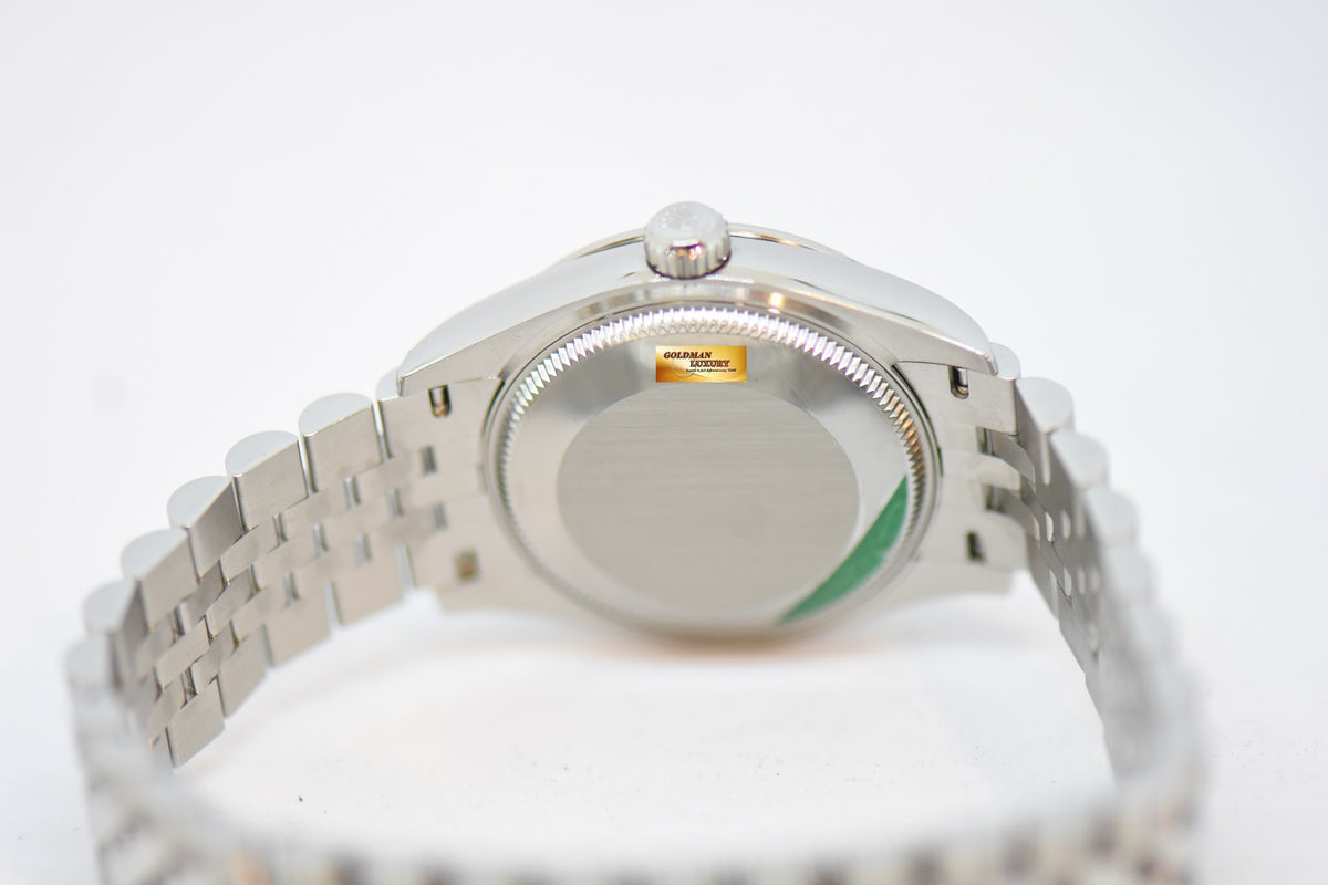 [SOLD] ROLEX OYSTER PERPETUAL DATEJUST 31mm STEEL IN JUBILEE BRACELET MOP DIAMOND DIAL 278274 (NEW-UNWORN)