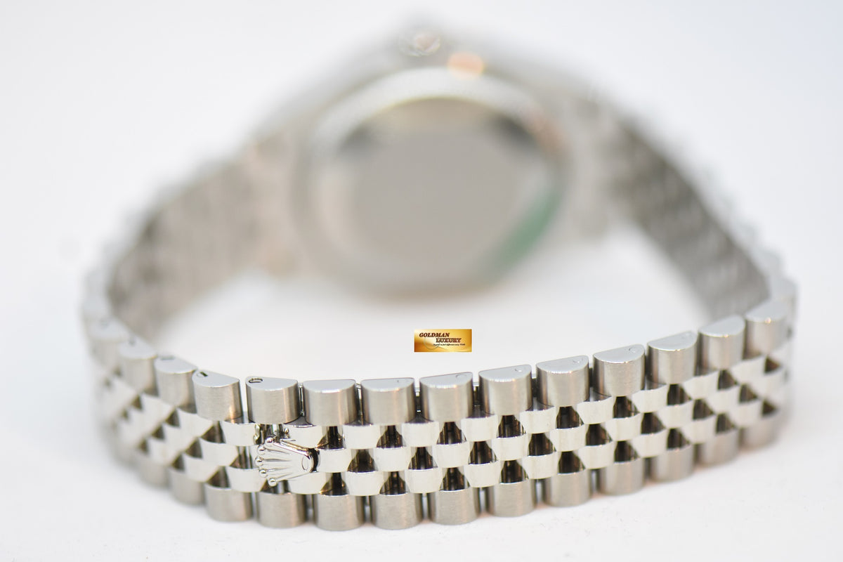 [SOLD] ROLEX OYSTER PERPETUAL DATEJUST 31mm STEEL IN JUBILEE BRACELET MOP DIAMOND DIAL 278274 (NEW-UNWORN)