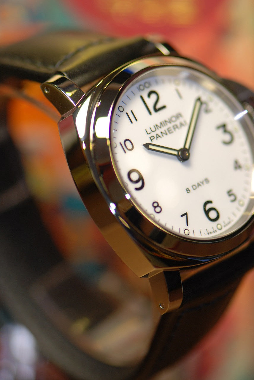 [SOLD] PANERAI LUMINOR MARINA 8-DAYS MANUAL WHITE (NEW-UNWORN)