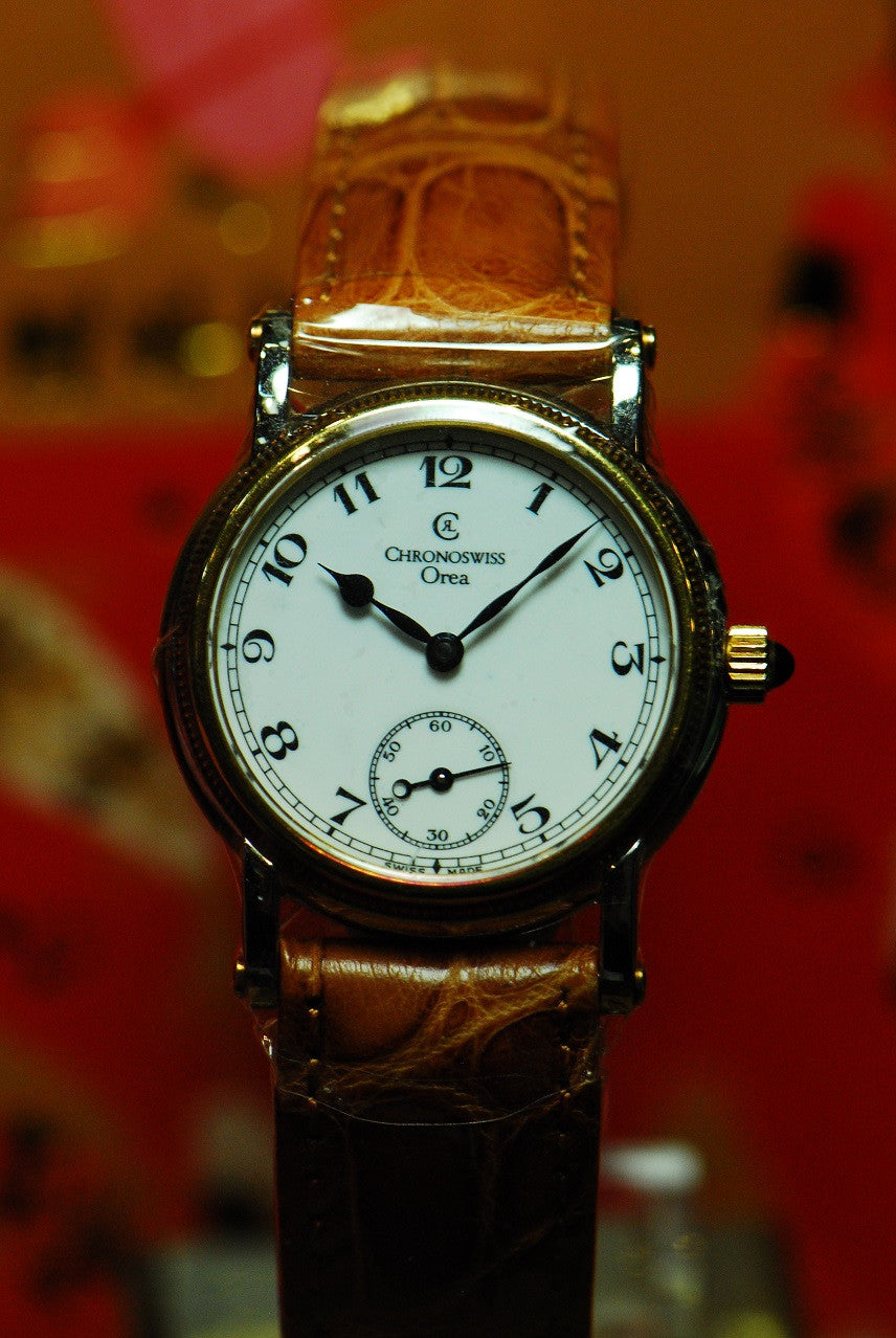 [SOLD] CHRONOSWISS OREA LADIES HALF-GOLD MANUAL (NEAR MINT)