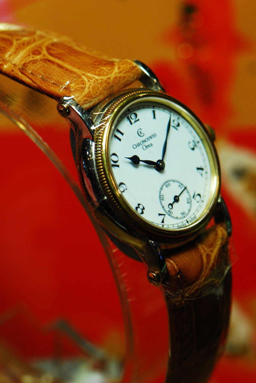 [SOLD] CHRONOSWISS OREA LADIES HALF-GOLD MANUAL (NEAR MINT)