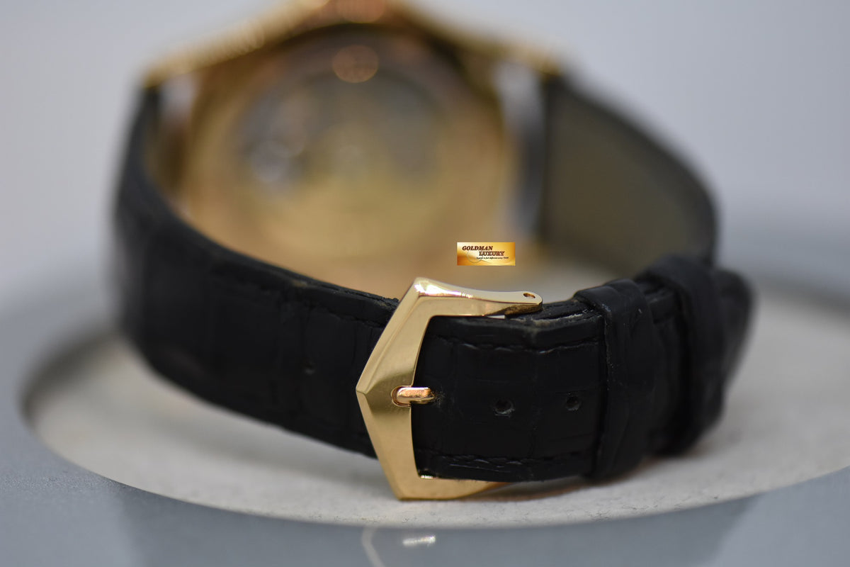 [SOLD] PATEK PHILIPPE CALATRAVA 38mm ROSE GOLD IN LEATHER STRAP AUTOMATIC 5127R (MINT)