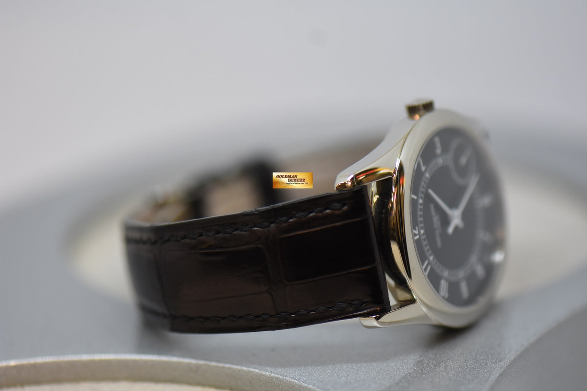 [SOLD] PATEK PHILIPPE CALATRAVA 34mm WHITE GOLD IN LEATHER STRAP AUTOMATIC 5000G (MINT)