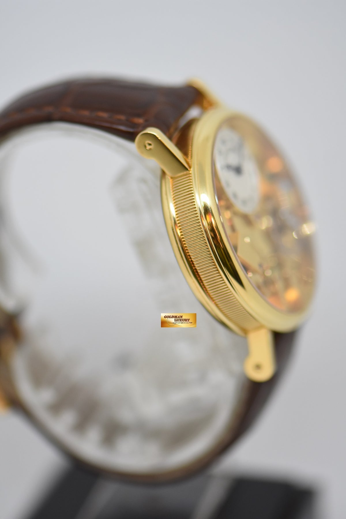 [SOLD] BREGUET LA TRADITION POWER RESERVE 37mm 18K YELLOW GOLD MANUAL WINDING 7027BA/11/9V6 (MINT)