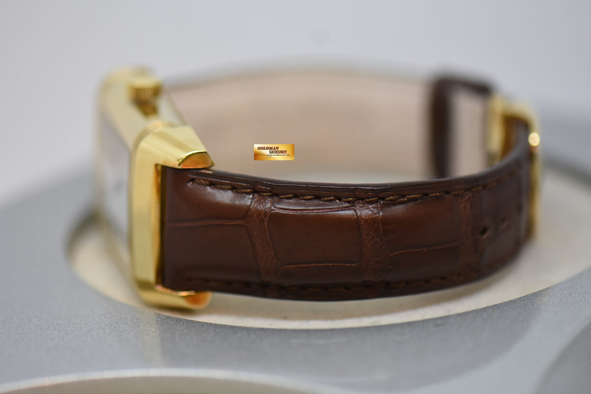 [SOLD] JLC REVERSO GRANDE DATE 8 DAYS POWER RESERVE 18K YELLOW GOLD MANUAL WINDING 240.1.15 (MINT)