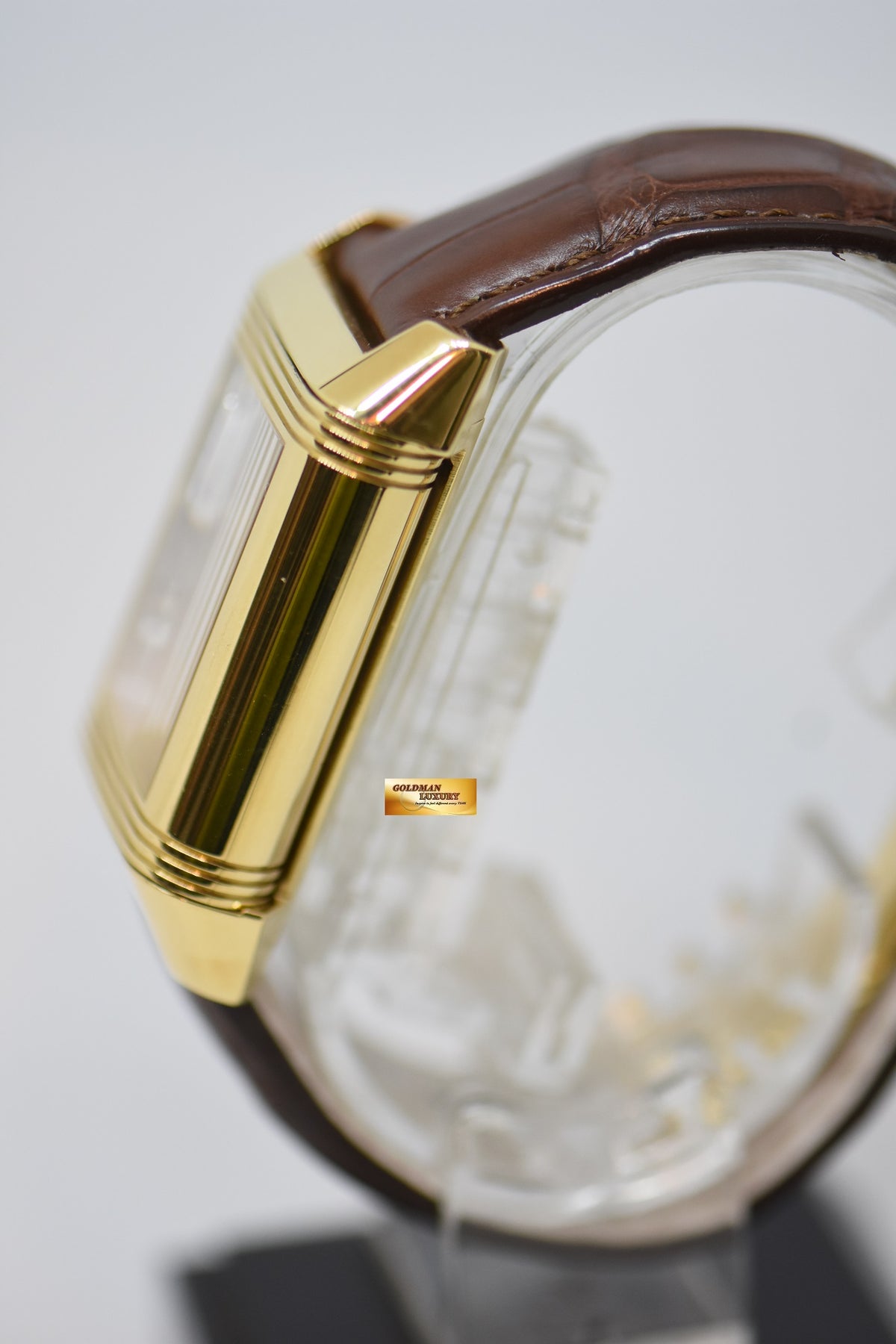 [SOLD] JLC REVERSO GRANDE DATE 8 DAYS POWER RESERVE 18K YELLOW GOLD MANUAL WINDING 240.1.15 (MINT)