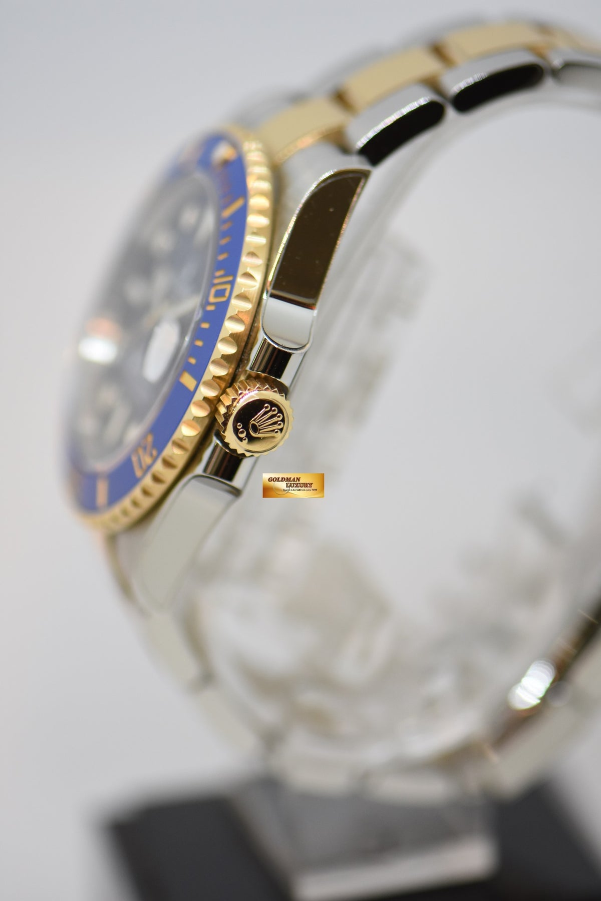 [SOLD] ROLEX OYSTER SUBMARINER 41mm GOLD / STEEL IN BRACELET BLUE DIAL 126613LB [NEW MODEL] (MINT) (with RX-8 STICKERS)