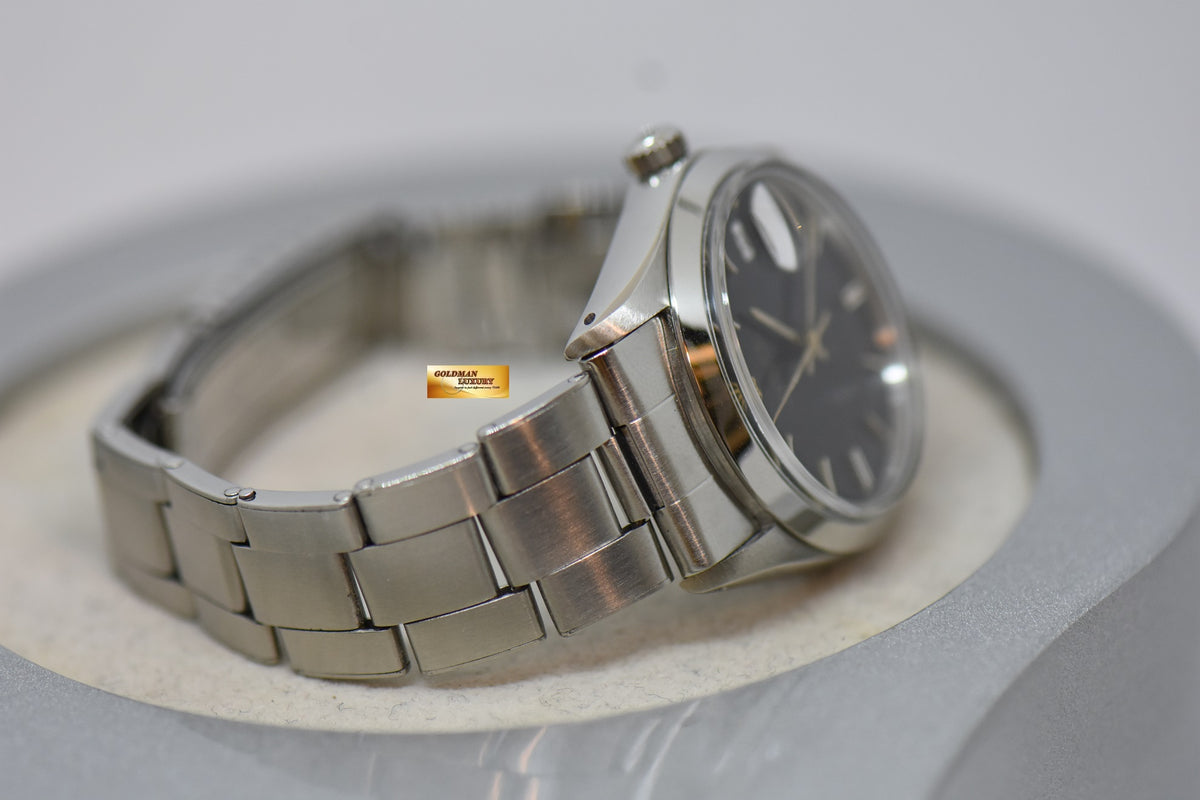[SOLD] ROLEX OYSTERDATE PRECISION 34mm RIVETED BRACELET BLACK DIAL 6694 (VINTAGE)