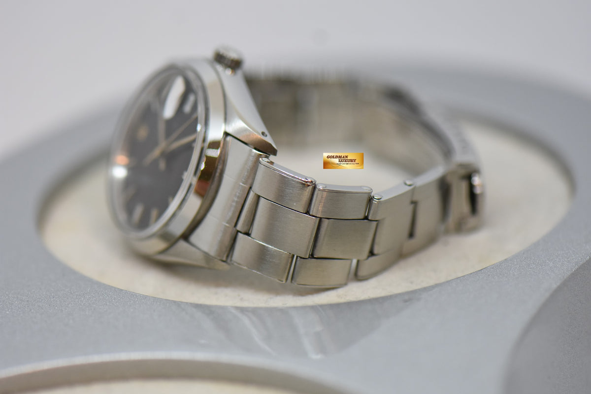 [SOLD] ROLEX OYSTERDATE PRECISION 34mm RIVETED BRACELET BLACK DIAL 6694 (VINTAGE)