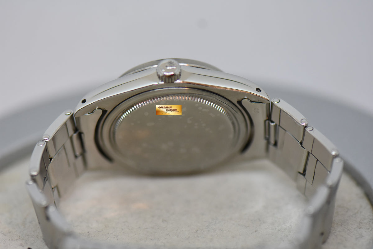[SOLD] ROLEX OYSTERDATE PRECISION 34mm RIVETED BRACELET BLACK DIAL 6694 (VINTAGE)