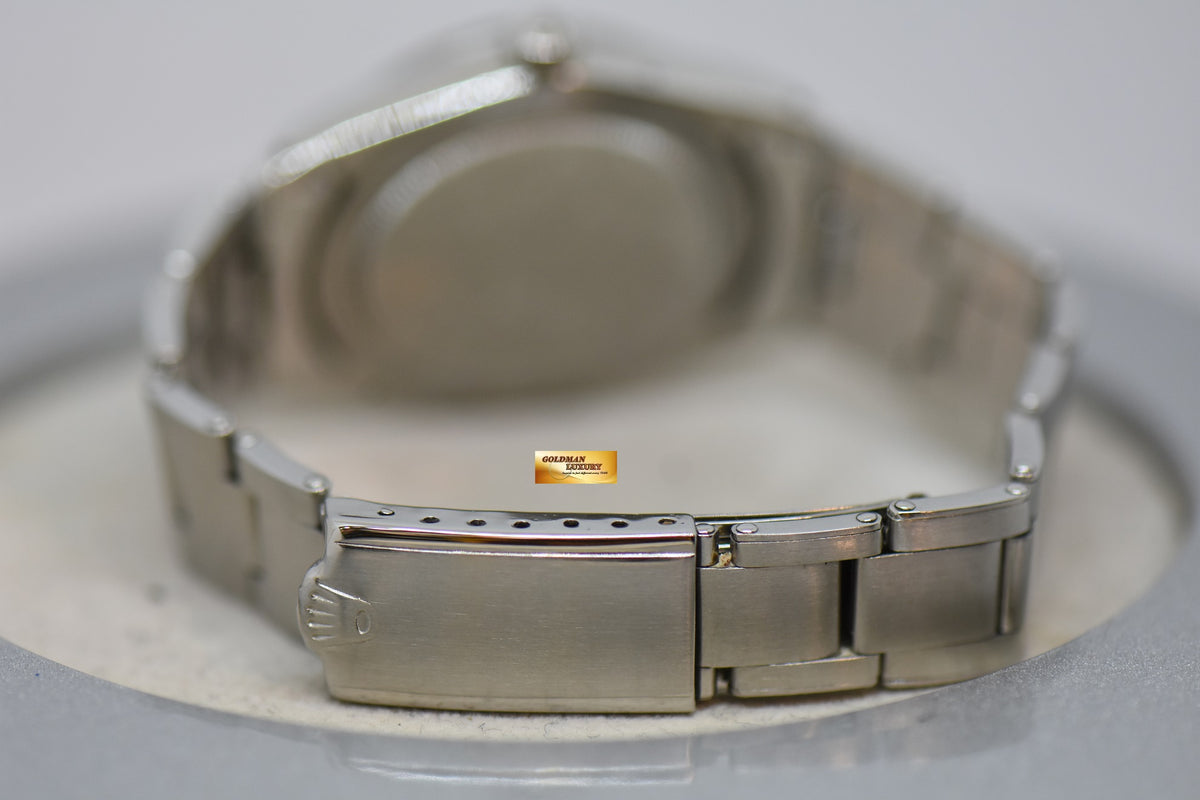 [SOLD] ROLEX OYSTERDATE PRECISION 34mm RIVETED BRACELET BLACK DIAL 6694 (VINTAGE)