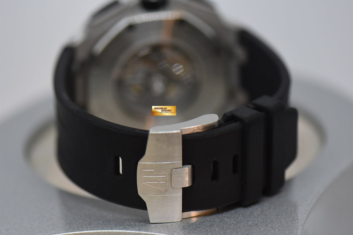 [SOLD] AUDEMARS PIGUET ROYAL OAK OFFSHORE 44mm CHRONOGRAPH STEEL CERAMIC BEZEL AUTOMATIC 26400SO (MINT)