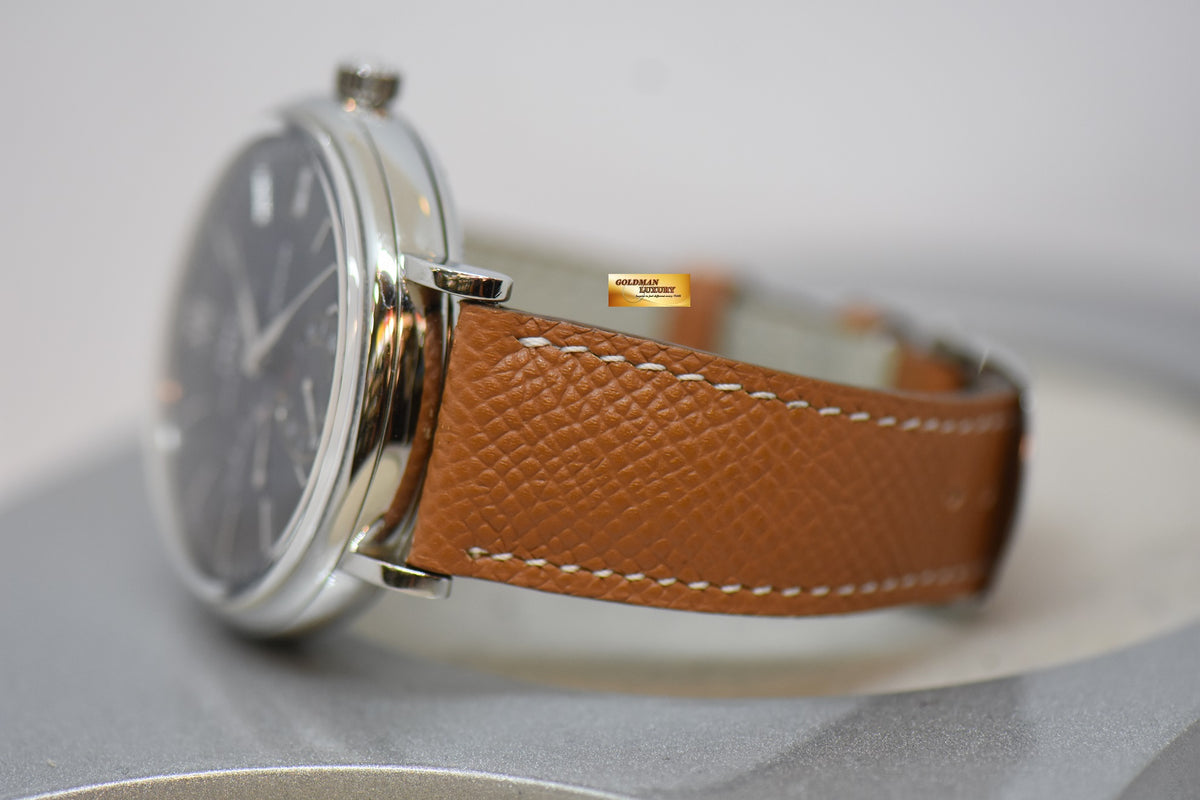 [SOLD] IWC PORTOFINO 43mm 8 DAYS POWER RESERVE MANUAL WINDING BLUE DIAL IW5101-06 (NEAR MINT)