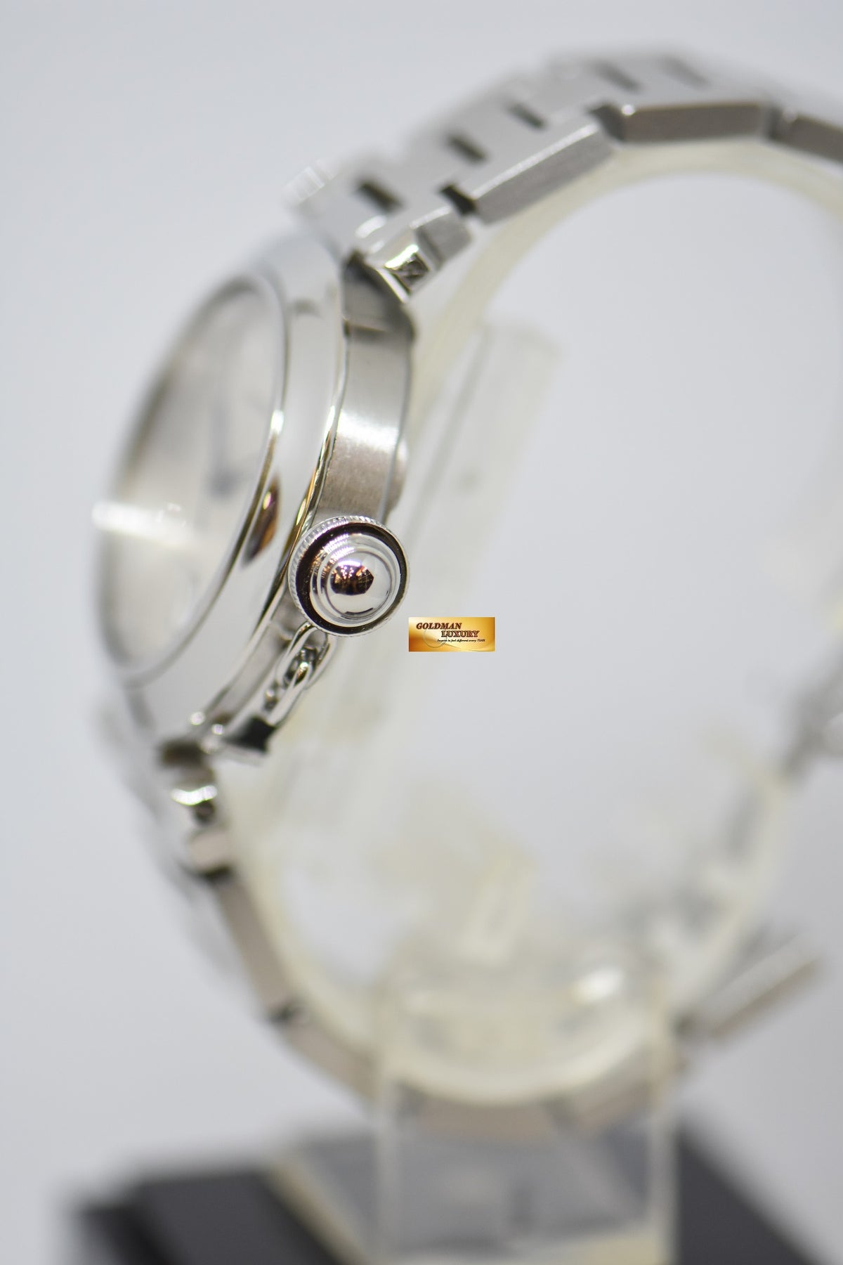 [SOLD] CARTIER PASHA 35mm STEEL IN BRACELET SILVER DIAL AUTOMATIC 2423 (MINT) (WATCH ONLY)