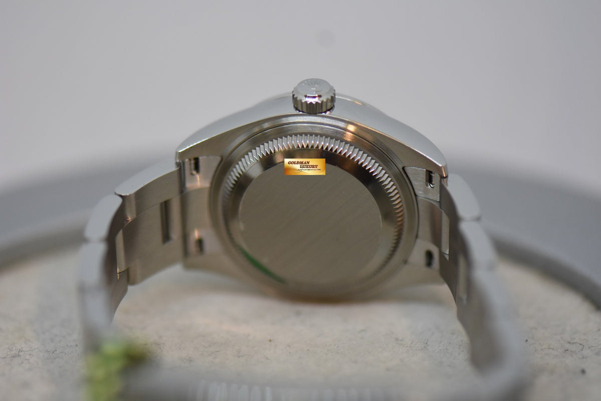 [SOLD] ROLEX OYSTER PERPETUAL 28mm STEEL IN OYSTER BRACELET BLACK DIAL 276200 (NEW-UNWORN)