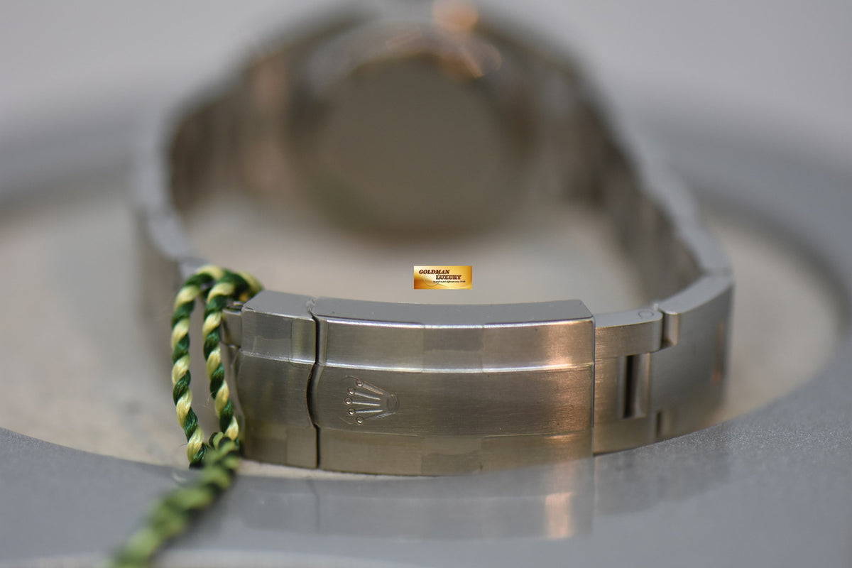 [SOLD] ROLEX OYSTER PERPETUAL 28mm STEEL IN OYSTER BRACELET BLACK DIAL 276200 (NEW-UNWORN)