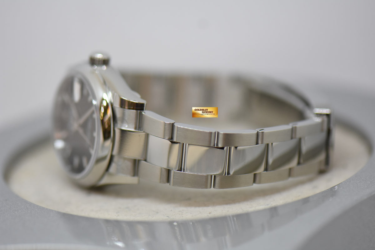 [SOLD] ROLEX OYSTER PERPETUAL DATEJUST 31mm STEEL IN OYSTER BRACELET DARK GREY DIAL 278240 (NEW-UNWORN)