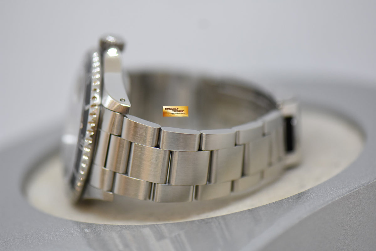 [SOLD] ROLEX OYSTER PERPETUAL SUBMARINER 40mm STEEL IN BRACELET 40mm BLACK TRITIUM DIAL 16610 (NEO-VINTAGE)