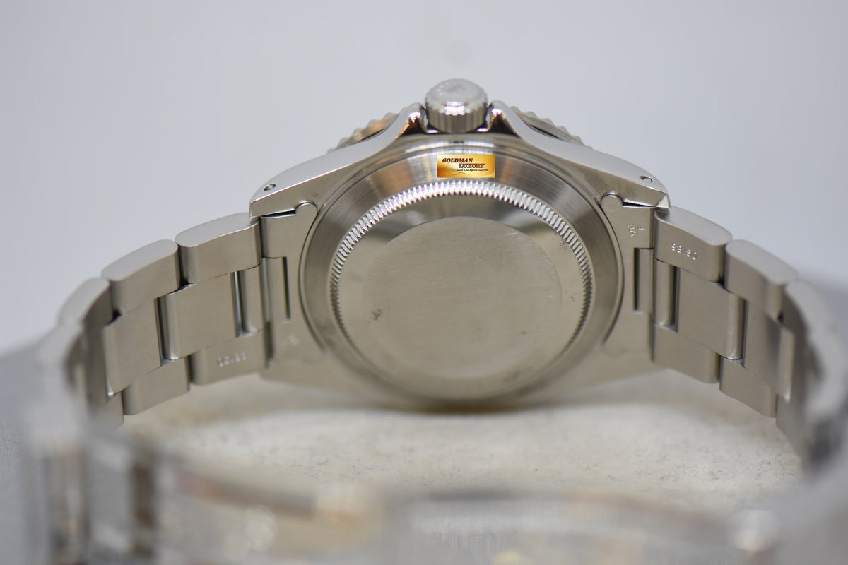[SOLD] ROLEX OYSTER PERPETUAL SUBMARINER 40mm STEEL IN BRACELET 40mm BLACK TRITIUM DIAL 16610 (NEO-VINTAGE)