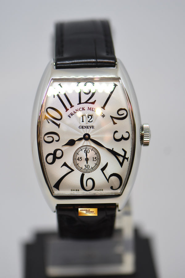 [SOLD] FRANCK MULLER CINTREE CURVEX STEEL BIG DATE SUB-SEC DIAL AUTOMATIC 6850 S6 GG (MINT)