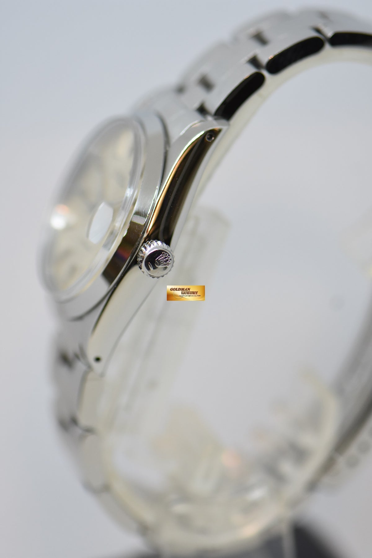[SOLD] ROLEX OYSTERDATE PRECISION 34mm IN STEEL OYSTER BRACELET SILVER DIAL 6694 (VINTAGE-MINT)