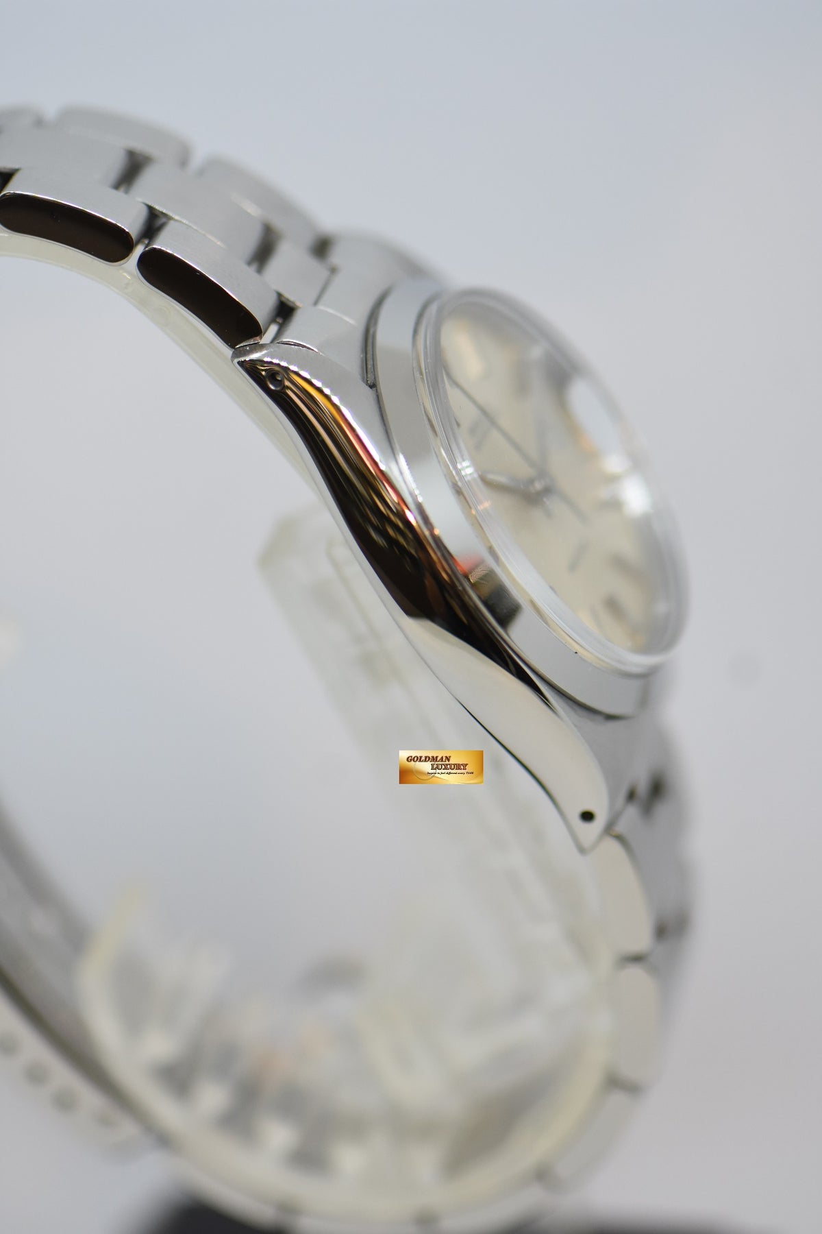 [SOLD] ROLEX OYSTERDATE PRECISION 34mm IN STEEL OYSTER BRACELET SILVER DIAL 6694 (VINTAGE-MINT)