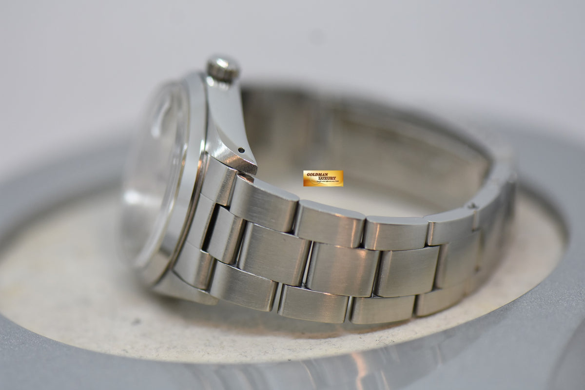 [SOLD] ROLEX OYSTERDATE PRECISION 34mm IN STEEL OYSTER BRACELET SILVER DIAL 6694 (VINTAGE-MINT)