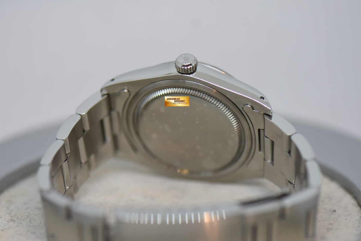 [SOLD] ROLEX OYSTERDATE PRECISION 34mm IN STEEL OYSTER BRACELET SILVER DIAL 6694 (VINTAGE-MINT)