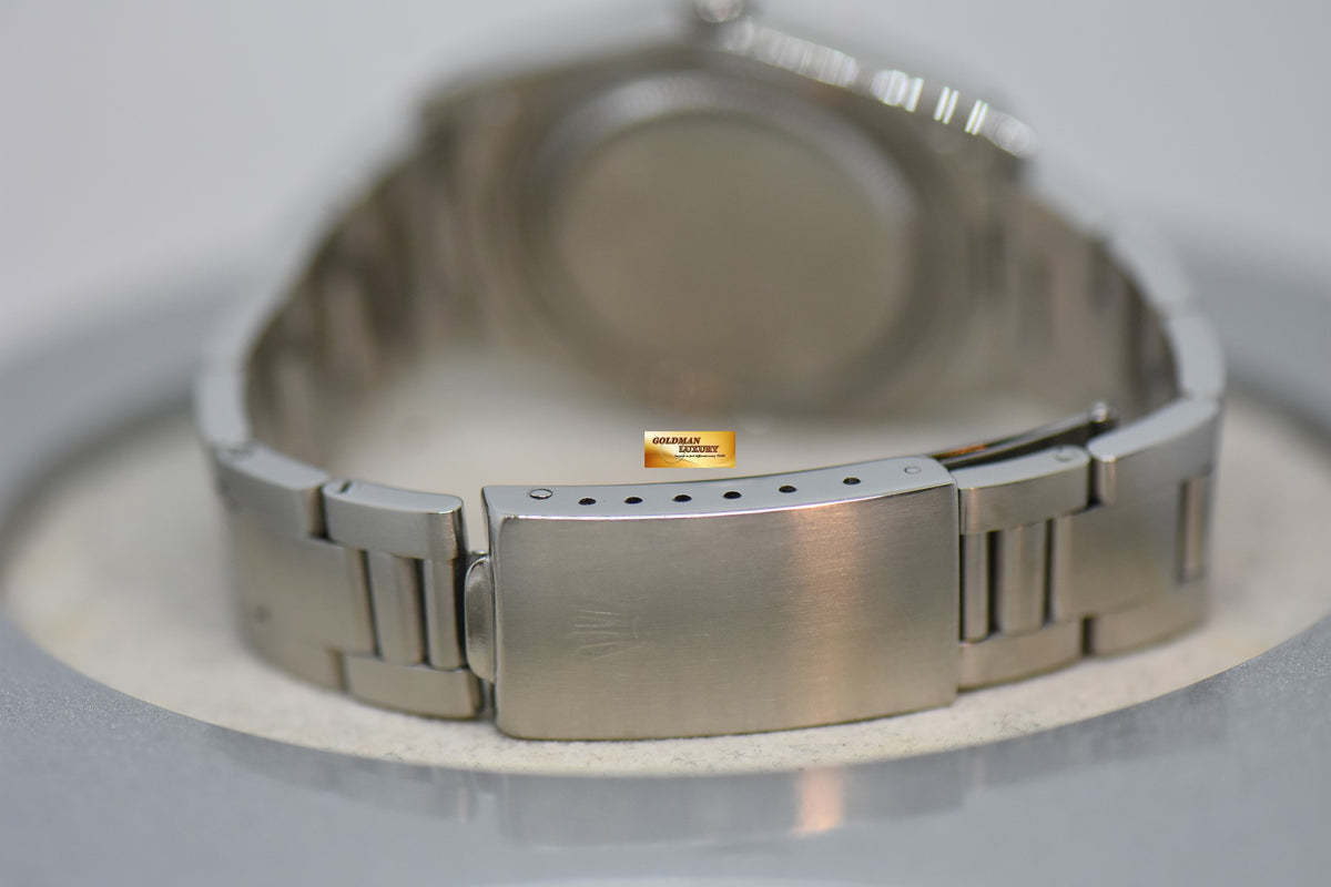 [SOLD] ROLEX OYSTERDATE PRECISION 34mm IN STEEL OYSTER BRACELET SILVER DIAL 6694 (VINTAGE-MINT)