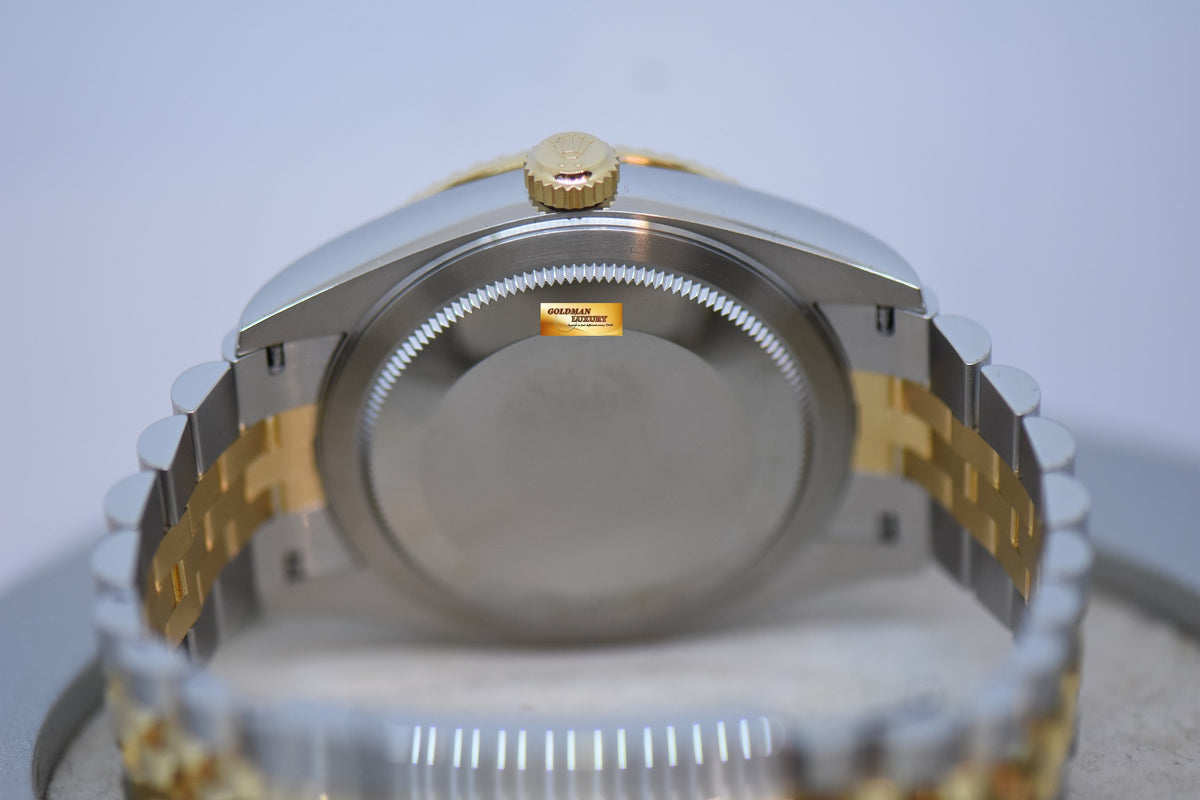 [SOLD] ROLEX OYSTER PERPETUAL SKY-DWELLER 42mm ANNUAL CALENDAR GMT GOLD / STEEL JUBILEE BRACELET GOLD DIAL 326933 (NEW-UNWORN)